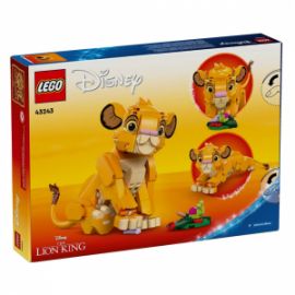 LEGO DISNEY SIMBA THE LION KING CUB ΓΙΑ 6+ ΕΤΩΝ 222ΤΜΧ 43243