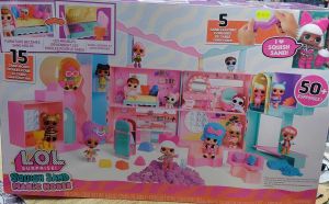 MGA L.O.L. SURPRISE: SQUISH SAND MAGIC HOUSE  (593218EUC) 035051593218