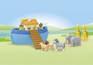 PLAYMOBIL JUNIOR Η ΚΙΒΩΤΟΣ ΤΟΥ ΝΩΕ 71681 