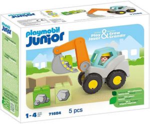 PLAYMOBIL JUNIOR ΦΟΡΤΩΤΗΣ ΕΚΣΚΑΦΕΑΣ 71684 