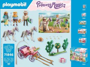 PLAYMOBIL PRINCESS MAGIC ΒΟΛΤΑ ΜΕ ΤΗΝ ΠΡΙΓΚΙΠΙΚΗ ΑΜΑΞΑ 71846