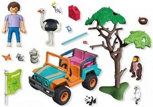 PLAYMOBIL ANIMALS & FRIENDS: OFF-ROAD VEHICLE 71854 