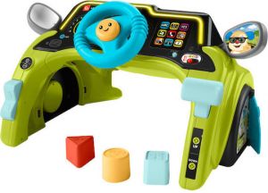 FISHER PRICE LAUGH & LEARN SIT & STEER DRIVER ΕΚΠΑΙΔΕΥΤΙΚΟ ΑΥΤΟΚΙΝΗΤΑΚΙ ΜΕ ΜΟΥΣΙΚΗ, ΦΩΣ ΚΑΙ ΗΧΟΥΣ   