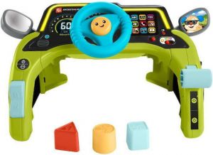 FISHER PRICE LAUGH & LEARN SIT & STEER DRIVER ΕΚΠΑΙΔΕΥΤΙΚΟ ΑΥΤΟΚΙΝΗΤΑΚΙ ΜΕ ΜΟΥΣΙΚΗ, ΦΩΣ ΚΑΙ ΗΧΟΥΣ   