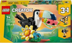 LEGO CREATOR 3-IN-1 WILD ANIMALS: TROPICAL TOUCAN ΓΙΑ 7+ ΕΤΩΝ 225ΤΜΧ 31173