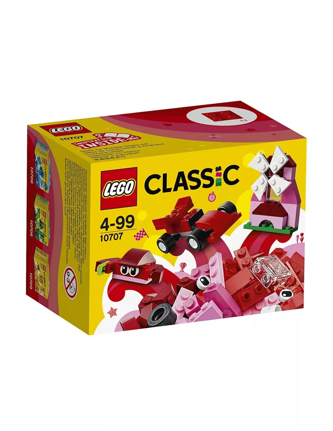 LEGO CLASSIC ΚOΚΚΙΝΟ ΔΗΜΙΟΥΡΓΙΚO ΚΟΥΤI 10707