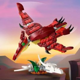LEGO CREATOR 3-IN-1 FIERCE DINOSAUR ΓΙΑ 8+ ΕΤΩΝ 283ΤΜΧ 31379 