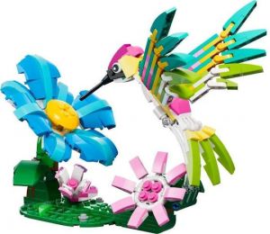 LEGO CREATOR 3-IN-1 WILD ANIMALS: COLORFUL HUMMINGBIRD ΓΙΑ 8+ ΕΤΩΝ 312ΤΜΧ 31384 