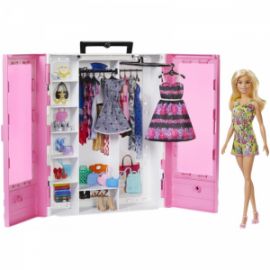 MATTEL BARBIE FASHIONISTAS Η ΝΤΟΥΛΑΠΑ ΤΗΣ BARBIE ΜΕ ΚΟΥΚΛΑ GBK12