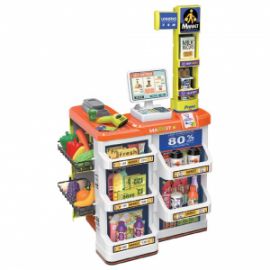 ΣΟΥΠΕΡ ΜΑΡΚΕΤ LUNA TOYS ΣΕΤ 48 ΤΜX. ΜΕ ΦΩΣ ΚΑΙ ΗΧΟ 48X41X82 ΕΚ.