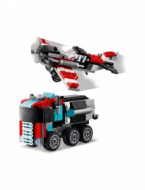 LEGO CREATOR FLATBED TRUCK WITH HELICOPTER 31146 