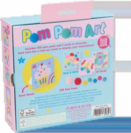 FLOSS & ROCK ΠΑΙΔΙΚΗ ΧΕΙΡΟΤΕΧΝΙΑ RAINBOW FAIRY POM POM ART 52P6265