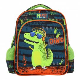  ΣΧΟΛΙΚΗ ΤΣΑΝΤΑ ΠΛΑΤΗΣ ΝΗΠΙΟΥ MUST TEAM MUSIC DINO 2 ΘΗΚΕΣ 000587666
