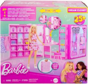 BARBIE DREAM CLOSET FOLD N' GO