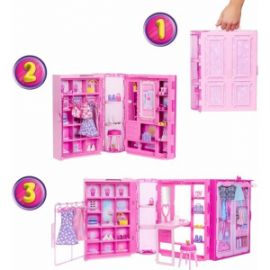 BARBIE DREAM CLOSET FOLD N' GO