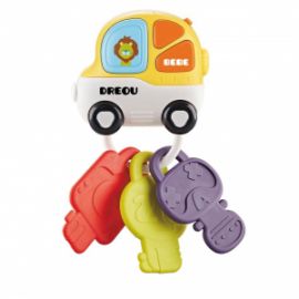 ΚΛΕΙΔΑΚΙΑ ΑΥΤΟΚΙΝΗΤΟΥ LUNA TOYS ΜΕ ΜΟΥΣΙΚΗ ΚΑΙ ΦΩΣ 15X7X6,3X20,7 ΕΚ. 2 ΣΧΕΔΙΑ