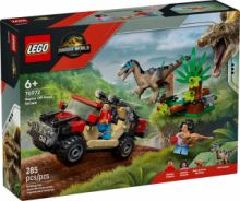 LEGO JURASSIC WORLD RAPTOR OFF-ROAD ESCAPE ΓΙΑ 6+ ΕΤΩΝ 285ΤΜΧ