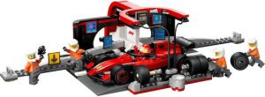 LEGO CITY F1® PIT STOP & PIT CREW WITH FERRARI CAR 