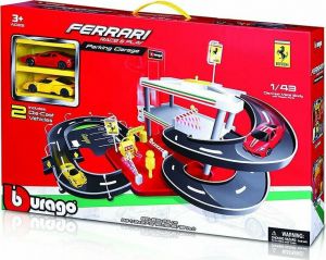 BURAGO ΠΙΣΤΑ RACE PLAY PARKING GARAGE WITH 2 CARS ΓΙΑ 3+ ΕΤΩΝ