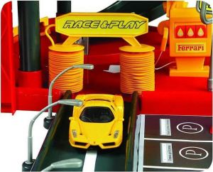 BURAGO ΠΙΣΤΑ RACE PLAY PARKING GARAGE WITH 2 CARS ΓΙΑ 3+ ΕΤΩΝ