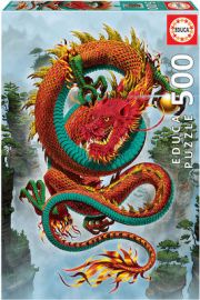 PUZZLE GOOD FORTUNE DRAGON, VINCENT HIE 2D 500 ΚΟΜΜΑΤΙΑ
